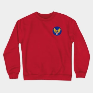 Army Air Corps Insignia (left breast) Crewneck Sweatshirt